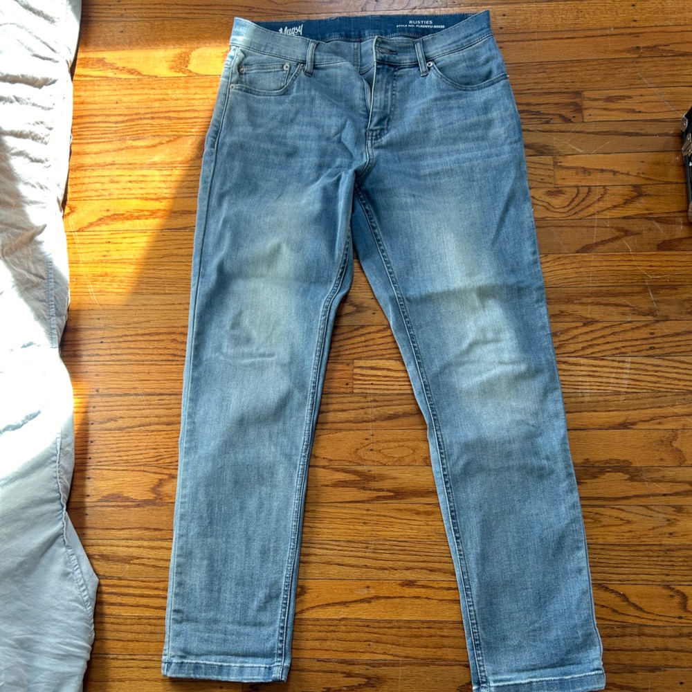 Mugsy Light Blue Jeans - “Rusties” - 30x30
